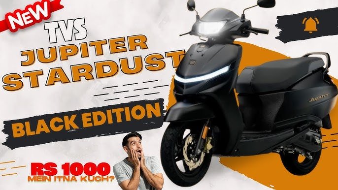 TVS Jupiter Stardust Black Edition